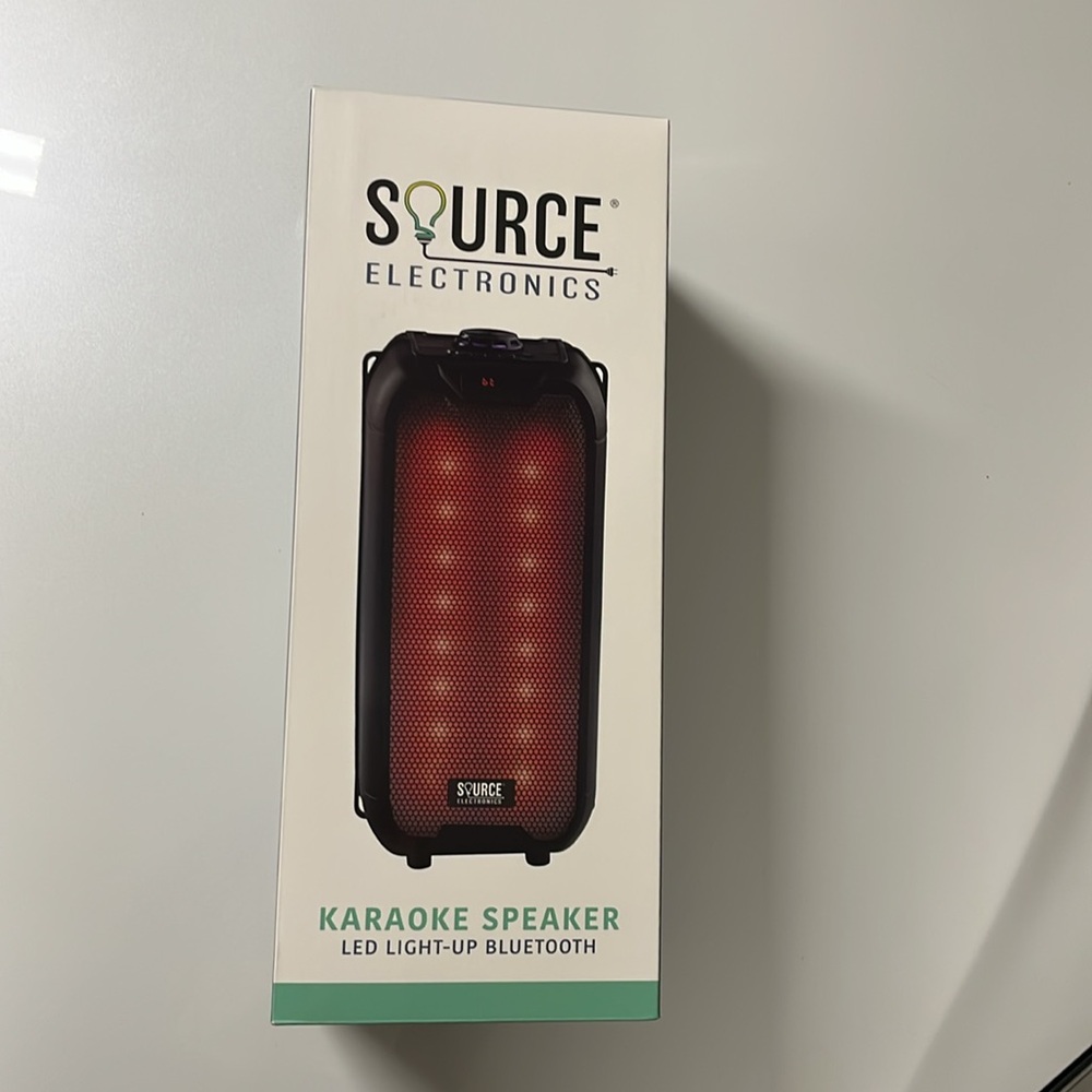 Source Electronics LED Bluetooth Karaoke Speaker - Picture 3 of 3